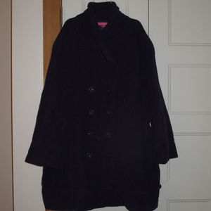 Rare Vintage 1990s Oversized 5XL Fleece Coat